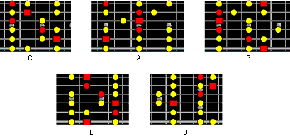 caged scales