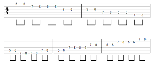 Spiders - Guitar TAB