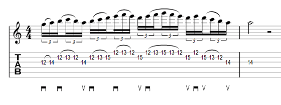 Guitar Lick 11 tab